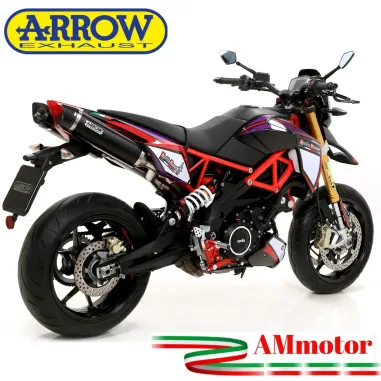 Arrow Aprilia Dorsoduro 900 Terminali Di Scarico Moto Marmitte Thunder Inox Nero Omologati