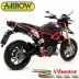 Arrow Aprilia Dorsoduro 900 Terminali Di Scarico Moto Marmitte Thunder Inox Nero Omologati