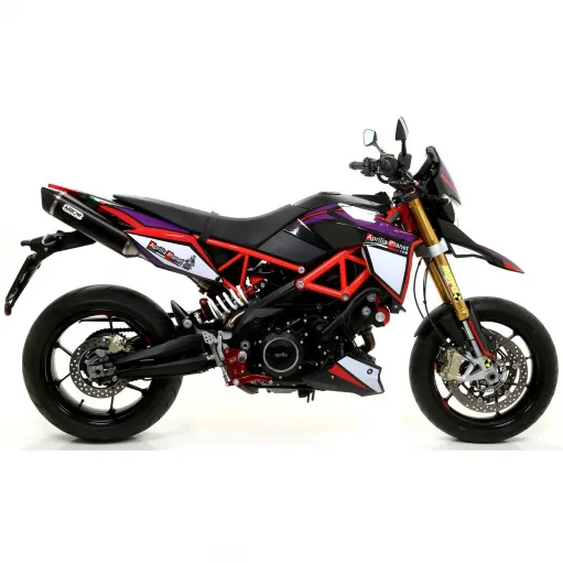 Arrow Aprilia Dorsoduro 900 Terminali Di Scarico Moto Marmitte Thunder Inox Nero Omologati