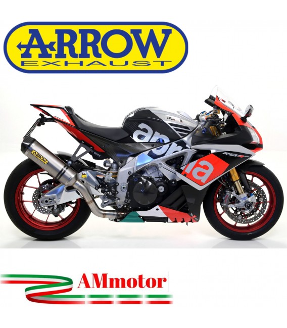 Arrow Aprilia Rsv 4 RR / RF 15 - 2016 Terminale Di Scarico Moto Marmitta Race-Tech Titanio Omologato