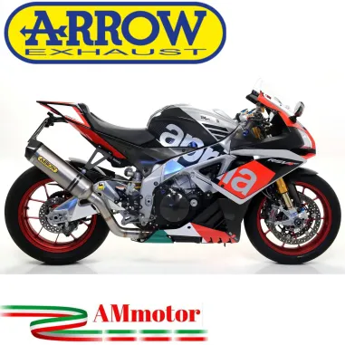 Arrow Aprilia Rsv 4 RR / RF 15 - 2016 Terminale Di Scarico Moto Marmitta Race-Tech Titanio Omologato