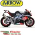 Arrow Aprilia Rsv 4 RR / RF 15 - 2016 Terminale Di Scarico Moto Marmitta Race-Tech Titanio Omologato