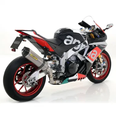 Arrow Aprilia Rsv 4 RR / RF 15 - 2016 Terminale Di Scarico Moto Marmitta Race-Tech Titanio Omologato