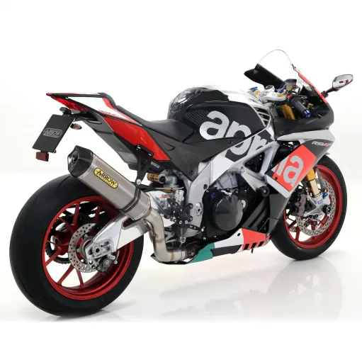 Arrow Aprilia Rsv 4 RR / RF 15 - 2016 Terminale Di Scarico Moto Marmitta Race-Tech Titanio Omologato