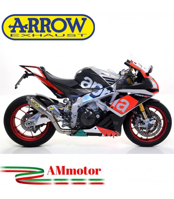 Arrow Aprilia Rsv 4 RR / RF 15 - 2016 Terminale Di Scarico Moto Marmitta GP2 Titanio Omologato