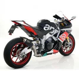 Arrow Aprilia Rsv 4 RR / RF 15 - 2016 Terminale Di Scarico Moto Marmitta GP2 Inox Nero Omologato 2
