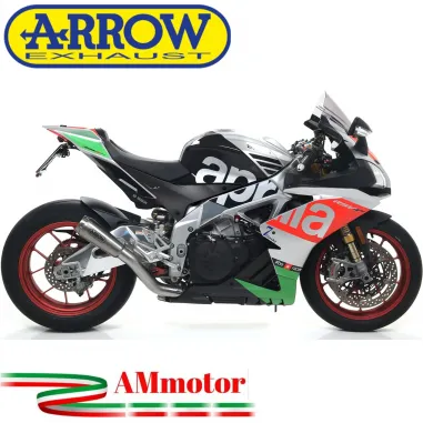 Arrow Aprilia Rsv 4 RR / RF 17 - 2018 Terminale Di Scarico Moto Marmitta Pro Race Inox Racing