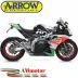 Arrow Aprilia Rsv 4 RR / RF 17 - 2018 Terminale Di Scarico Moto Marmitta Pro Race Inox Racing
