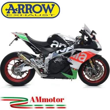 Arrow Aprilia Rsv 4 RR / RF 17 - 2018 Terminale Di Scarico Moto Marmitta GP2 Titanio Omologato
