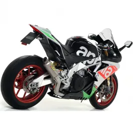 Arrow Aprilia Rsv 4 RR / RF 17 - 2018 Terminale Di Scarico Moto Marmitta GP2 Titanio Omologato 2