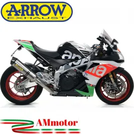 Arrow Aprilia Rsv 4 RR / RF 17 - 2018 Terminale Di Scarico Moto Marmitta Race-Tech Titanio Omologato