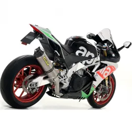 Arrow Aprilia Rsv 4 RR / RF 17 - 2018 Terminale Di Scarico Moto Marmitta Race-Tech Titanio Omologato 2