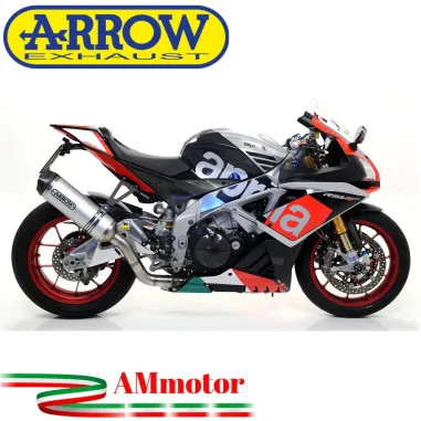 Arrow Aprilia Rsv 4 RR / RF 17 - 2018 Terminale Di Scarico Moto Marmitta Race-Tech Inox Omologato