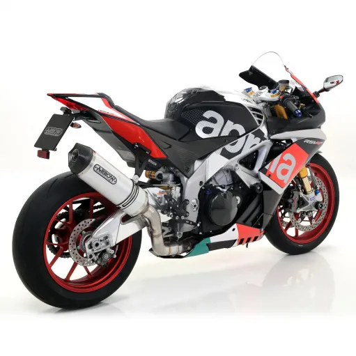 Arrow Aprilia Rsv 4 RR / RF 17 - 2018 Terminale Di Scarico Moto Marmitta Race-Tech Inox Omologato