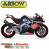 Arrow Aprilia Rsv 4 RR / RF 17 - 2018 Terminale Di Scarico Moto Marmitta Race-Tech Inox Nero Omologato