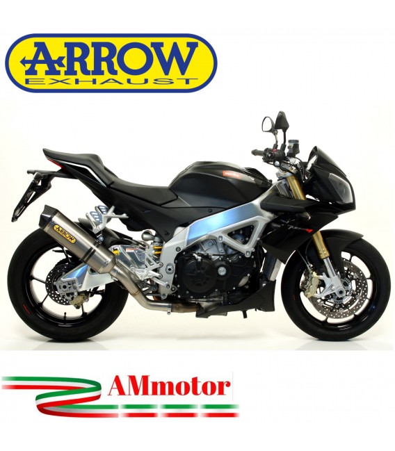 Arrow Aprilia Tuono V4R / V4R APRC 11 - 2015 Terminale Di Scarico Moto Marmitta Race-Tech Titanio Omologato