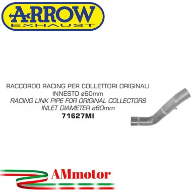 Arrow Aprilia Tuono V4 1100 15 - 2016 Raccordo Racing Per Scarico Moto Diametro 60MM