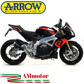 Arrow Aprilia Tuono V4 1100 17 - 2018 Terminale Di Scarico Moto Marmitta Pro-Race Nichrom Dark Racing