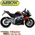 Arrow Aprilia Tuono V4 1100 17 - 2018 Terminale Di Scarico Moto Marmitta Pro-Race Nichrom Racing