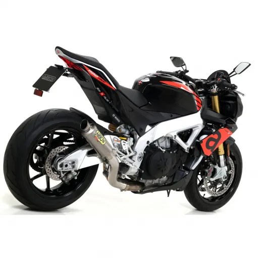 Arrow Aprilia Tuono V4 1100 17 - 2018 Terminale Di Scarico Moto Marmitta GP2 Titanio Omologato