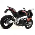Arrow Aprilia Tuono V4 1100 17 - 2018 Terminale Di Scarico Moto Marmitta GP2 Inox Nero Omologato