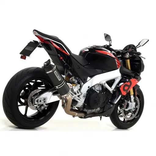 Arrow Aprilia Tuono V4 1100 17 - 2018 Terminale Di Scarico Moto Marmitta Race-Tech Carbonio Omologato