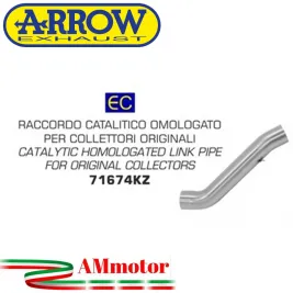 Arrow Aprilia Tuono V4 1100 17 - 2018 Raccordo Catalitico Per Scarico Moto Omologato