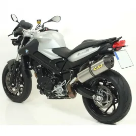Arrow Bmw F 800 R 09 - 2016 Terminale Di Scarico Moto Marmitta Race-Tech Titanio Omologato 2