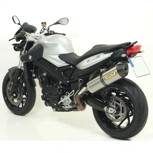 Arrow Bmw F 800 R 09 - 2016 Terminale Di Scarico Moto Marmitta Race-Tech Titanio Omologato