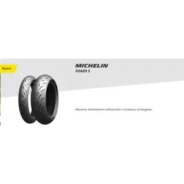 Power 5 120/70 + 190/55ZR17 Michelin Coppia Pneumatici Gomme Moto 2