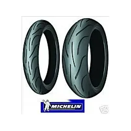 Pilot Power 2CT 120/70 + 180/55ZR17 Michelin Coppia Pneumatici Gomme Moto