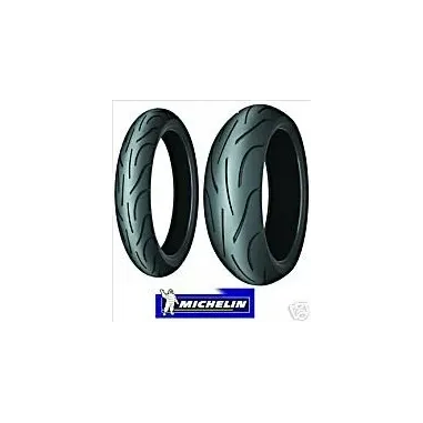 Pilot Power 2CT 120/70 + 180/55ZR17 Michelin Coppia Pneumatici Gomme Moto