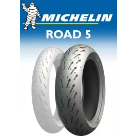 Road 5 120/70 + 190/55ZR17 Michelin Coppia Pneumatici Gomme Per Moto