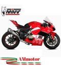 Mivv Ducati Panigale V4 Moto Impianto Di Scarico Completo Racing Full Titanio