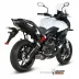 Mivv Kawasaki Versys 650 Terminale Di Scarico Moto Marmitta Oval Carbon Cap