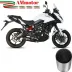 Mivv Kawasaki Versys 650 Terminale Di Scarico Moto Marmitta Oval Carbon Cap