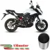 Mivv Kawasaki Versys 650 Terminale Di Scarico Moto Marmitta Suono Black