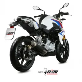 Scarico Completo Mivv Bmw G 310 R Terminale Gp Pro Carbonio Moto 2