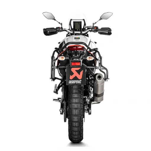 Akrapovic Yamaha Tenere 700 19 - 2020 Terminale Di Scarico Slip-On Titanio Moto Omologato