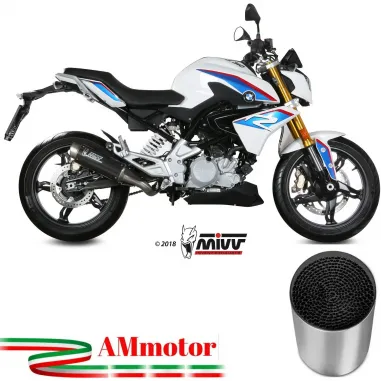Scarico Completo Mivv Bmw G 310 R Terminale Gp Pro Black Inox Nero Moto