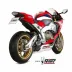 Mivv Honda Cbr 1000 RR 17 - 2019 Terminale Di Scarico Moto Marmitta Mk3 Carbonio Basso