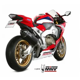 Mivv Honda Cbr 1000 RR 17 - 2019 Terminale Di Scarico Moto Marmitta Speed Edge Nero Omologato 2