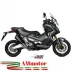 Mivv Honda X-Adv 750 Terminale Di Scarico Delta Race Black Moto Scooter Omologato