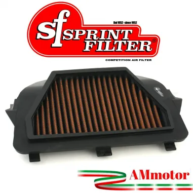 Filtro Aria Sportivo Moto Yamaha Yzf 600 R6 17 - 2020 Sprint Filter PM50S