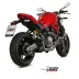 Mivv Ducati Monster 821 18 - 2020 Terminale Di Scarico Moto Marmitta Mk3 Carbonio