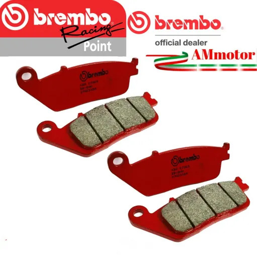 Pastiglie Freno Kawasaki Z 750 Abs 07 - 2012 Brembo Anteriori 2 Coppie Sinterizzate