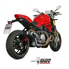 Mivv Ducati Monster 821 18 - 2020 Terminale Di Scarico Moto Marmitta Gp Pro Carbonio 2