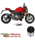 Mivv Ducati Monster 821 18 - 2020 Terminale Di Scarico Moto Marmitta Gp Pro Carbonio