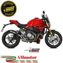Mivv Ducati Monster 1200 17 - 2021 Terminale Di Scarico Moto Marmitta Gp Pro Carbonio