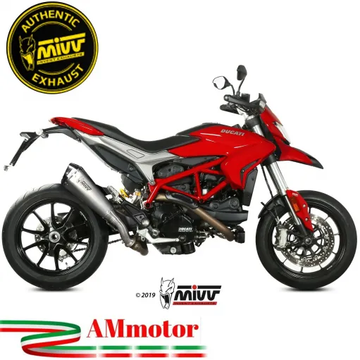 Mivv Ducati Hypermotard 939 16 - 2018  Terminale Di Scarico Moto Marmitta Delta Race Inox
